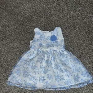 Carter's Blue Floral Kids Dress